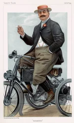 Albert, conde de Dion, engenheiro francês, 1899