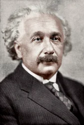 Albert Einstein, matemático alemão-suíço e físico teórico, c1930s