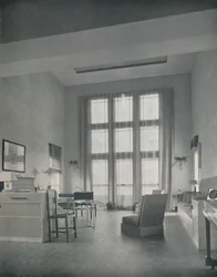 Alexander B. Trowbridge - Interior da casa de verão construída para o Sr. L. Corrin Strong, 1933