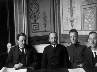 Alexander Blok, poeta russo, c1917-1921