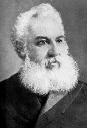 Alexander Graham Bell 1847-1922, inventor americano nascido na Escócia, 1926