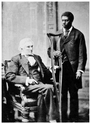 Alexander H Stephens, político americano e servo, c1870s 1955