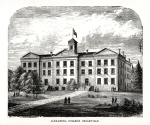 Alexandra College, Belleville, Ontário, Canadá, século XIX