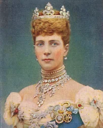 Alexandra da Dinamarca, 1935.
