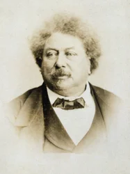 Alexandre Dumas, o Velho, romancista e dramaturgo francês, c1850-1870