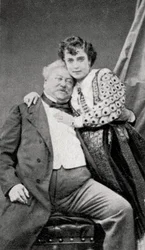 Alexandre Dumas, o Velho, romancista e dramaturgo francês, c1865