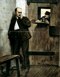 Alfred Dreyfus na prisão, 1895