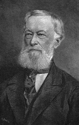 Alfred Krupp, industrial alemão e fabricante de armamentos, 1886