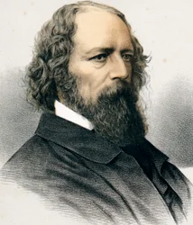 Alfred Tennyson, 1º Barão Tennyson, poeta inglês, c1880