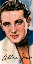 Allan Jones, 1907-1992, ator e cantor americano, século XX