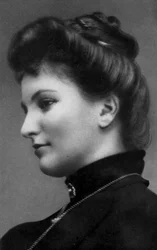 Alma Schindler, socialite e compositor austríaco, c1900