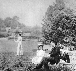 Alphonse Daudet, romancista francês, 1890