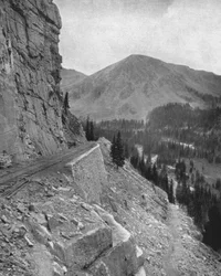 Alpine Pass, Colorado, EUA, c1900.