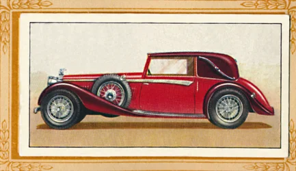 Coupé com cabeça de queda Alvis Speed 20, c1936