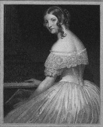 Amalie von Krüdener, década de 1830