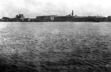 Amara, no rio Tigre, Mesopotâmia, 1918