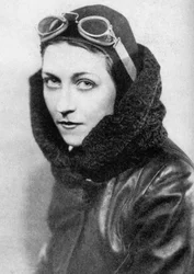 Amy Johnson, piloto, c1930s 1936
