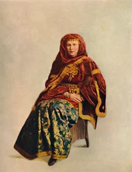 Uma mulher armênia do Cáucaso, 1912