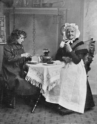Uma cena de chalé inglês, 1912