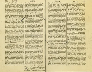 Um relato de Claude Marin Saugrain, tio de Antoine Saugrain, 15 de Fevereiro de 1735