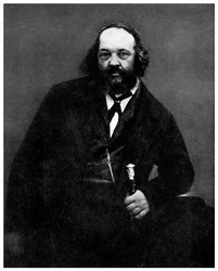 Anarquismo: Mikhail Bakunin, anarquista russo, século XIX 1956