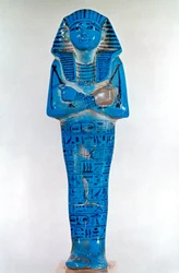 Estatueta funerária egípcia antiga, séculos XII-XII aC