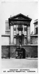 Ancient Gateway, St Barts Hospital, Londres, c1920s