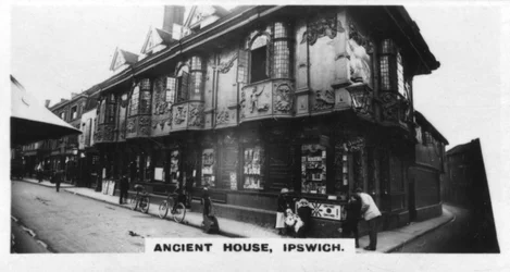 Casa antiga, Ipswich, Suffolk, c1920s