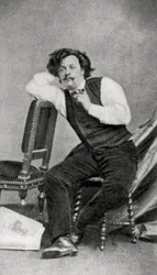 Andre Gill, caricaturista francês, 1868