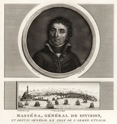 Andre Massena, Duque de Rivoli, General de Divisão, General-Chefe do Exército Italiano