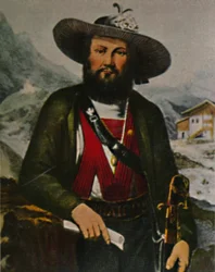 Andreas Hofer 1767-1810. - Pintura de Blaß, 1934.