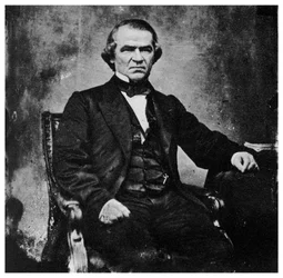 Andrew Johnson, 17º Presidente dos Estados Unidos, década de 1860, 1955