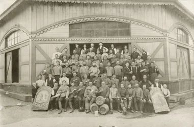 Trabalhadores da Cervejaria Anheuser Busch