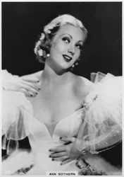Ann Sothern, atriz americana de cinema e televisão, c1938