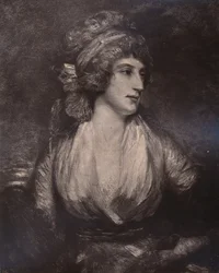 Anna Seward, escritora e poeta inglesa, final do século XVIII ou início do século XIX de 1894
