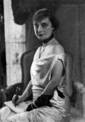 Anna de Noailles, autora francesa, 1930