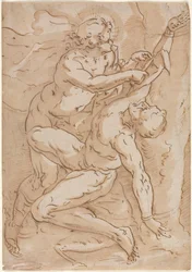 Apollo Flaying Marsyas, século XVI.