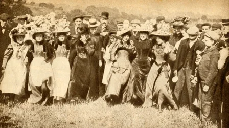 Appy Ampstead em um feriado bancário, 1900, 1933.