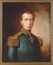 Arquiduque Ferdinand Maximilian da Áustria Maximilian I do México, c. 1850.