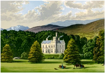 Ardtully, Condado de Kerry, Irlanda, casa da família Orpen-Knight, c1880