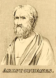 Aristófanes, c460-380 aC, 1830.