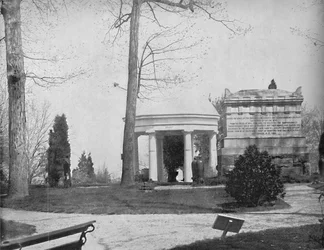 Cemitério Nacional de Arlington, Washington, D.C., cerca de 1897