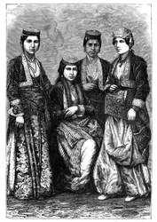 Senhoras armênias, c1890
