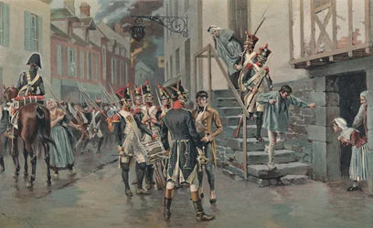Prendendo desertores, 1896