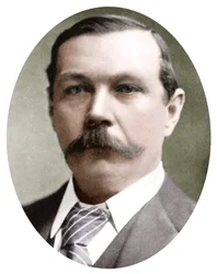 Arthur Conan Doyle, escritor escocês, c1900
