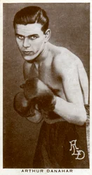 Arthur Danahar, boxeador britânico, 1938