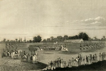 Tropa de Arundel & Bramber da cavalaria de Yeomanry, 1835.