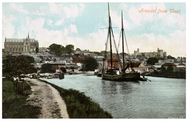 Arundel, Sussex, início do século XX