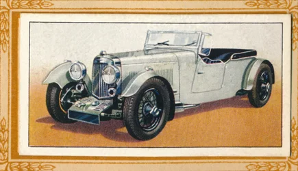 Aston Martin Tourer de quatro lugares, c1936