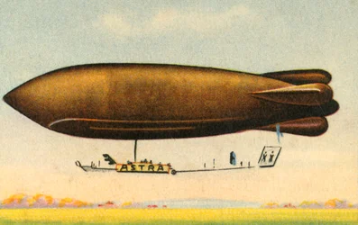 Dirigível Astra Adjutant Reau, 1911, 1932.